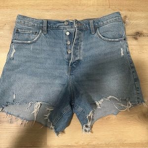 Abercrombie and Fitch: High Rise Dad Short